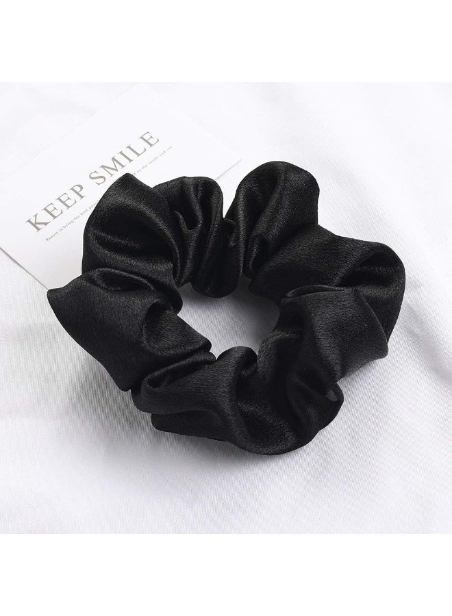 Hair Scrunchies Ponytail Holder Satin Elastic Soft Hair Ties Scrunchy Hair Bands for Girls and Ladies Hair Accessories (Multi colour) - Image 3